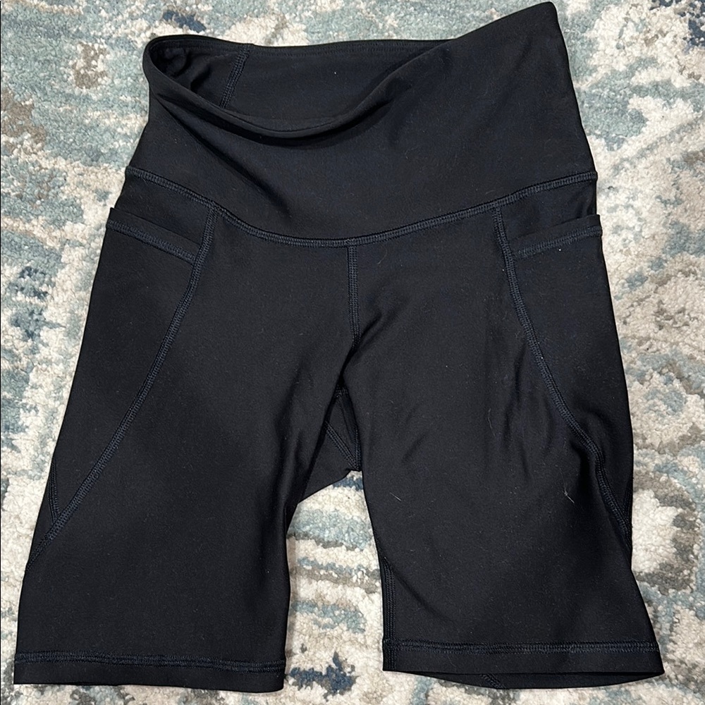 Old Navy Black Bike Shorts Athletic Stretch